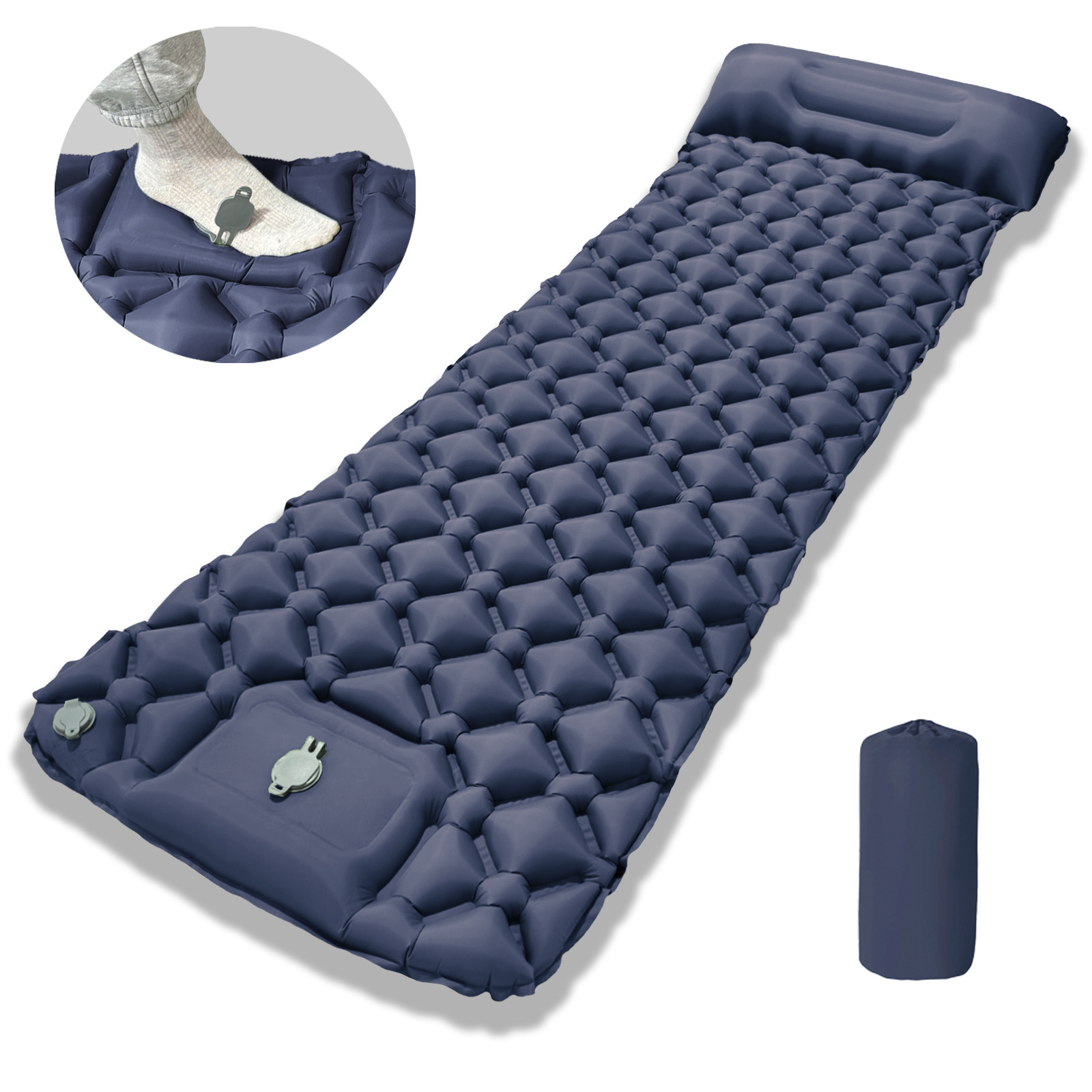 Camping Sleeping Mats -Self Inflating Sleeping Pad, Ultralight Air Mattress,Compact Sleeping Mats for Camping, Hiking, Traveling