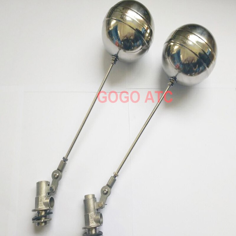 DN40 DN50 adjustable type stainless steel 304 Float ball valve water level control valve water tower float valve for water tank