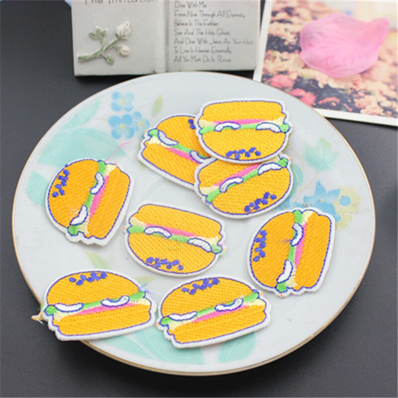 Sewing Clothes Patch Iron On Embroidery Patches Hotfix Applique Motifs Sew On Garment Stickers fish monkey horse Cool
