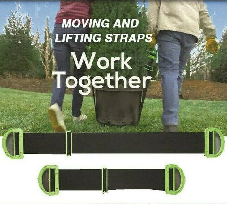 Material Handling Tools The Landle Adjustable Moving And Lifting Straps For Furniture Boxes Mattress Team Straps Mover Easier