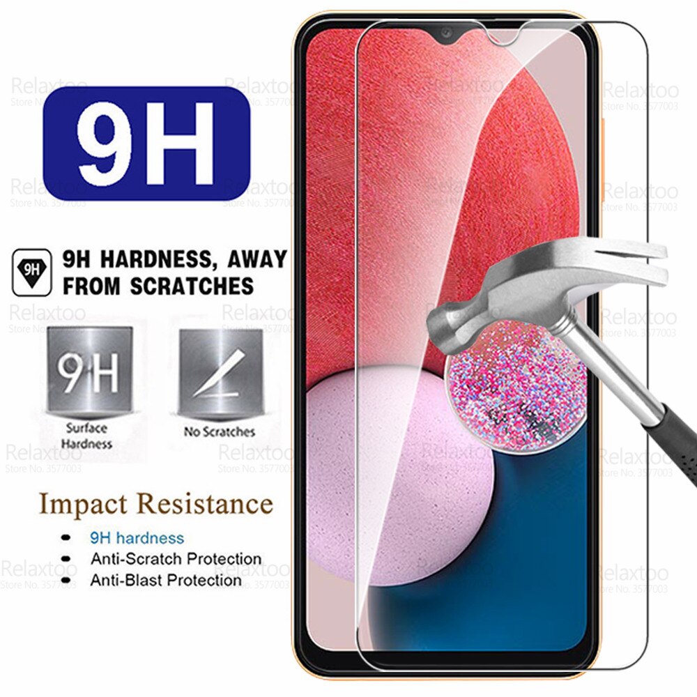 Per Samsung Galaxy A13 4G vetro 4 pezzi vetro temperato per SamsungA13 A 13 6.6 &quot;A135F 2022 pellicola protettiva per la protezione dello schermo