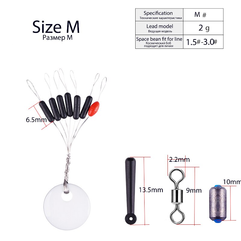Fishing Floats Fishing Tackle Mix Fishing Tools Tacke Accessories: Middle size