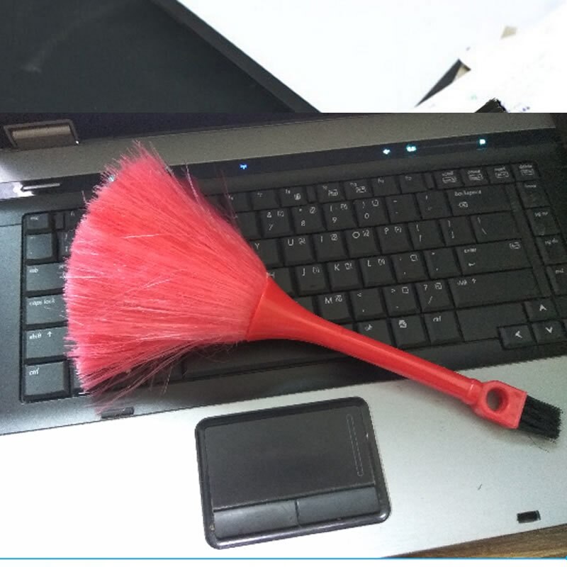 Computer keyboard dust brush computer cleaning brush cleaning tool brush dust brush: red