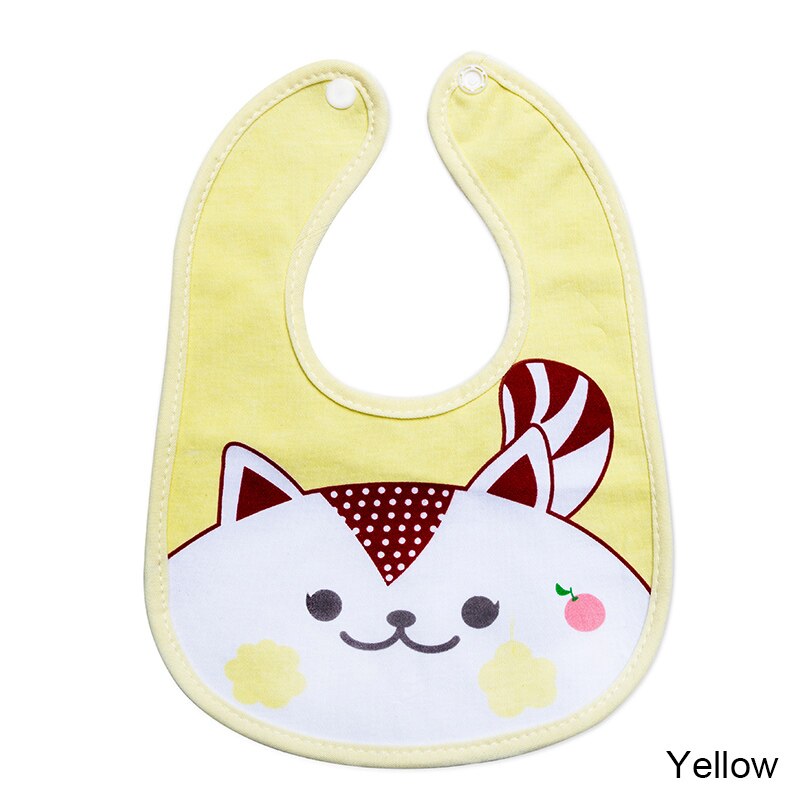 MOLIXINYU Baby Lätzchen Nette Karikatur-aufbringen Kleinkind Baby Wasserdicht Speichel Handtuch Baumwolle passen 0-3 Y Baby Bandana Lätzchen: Gelb