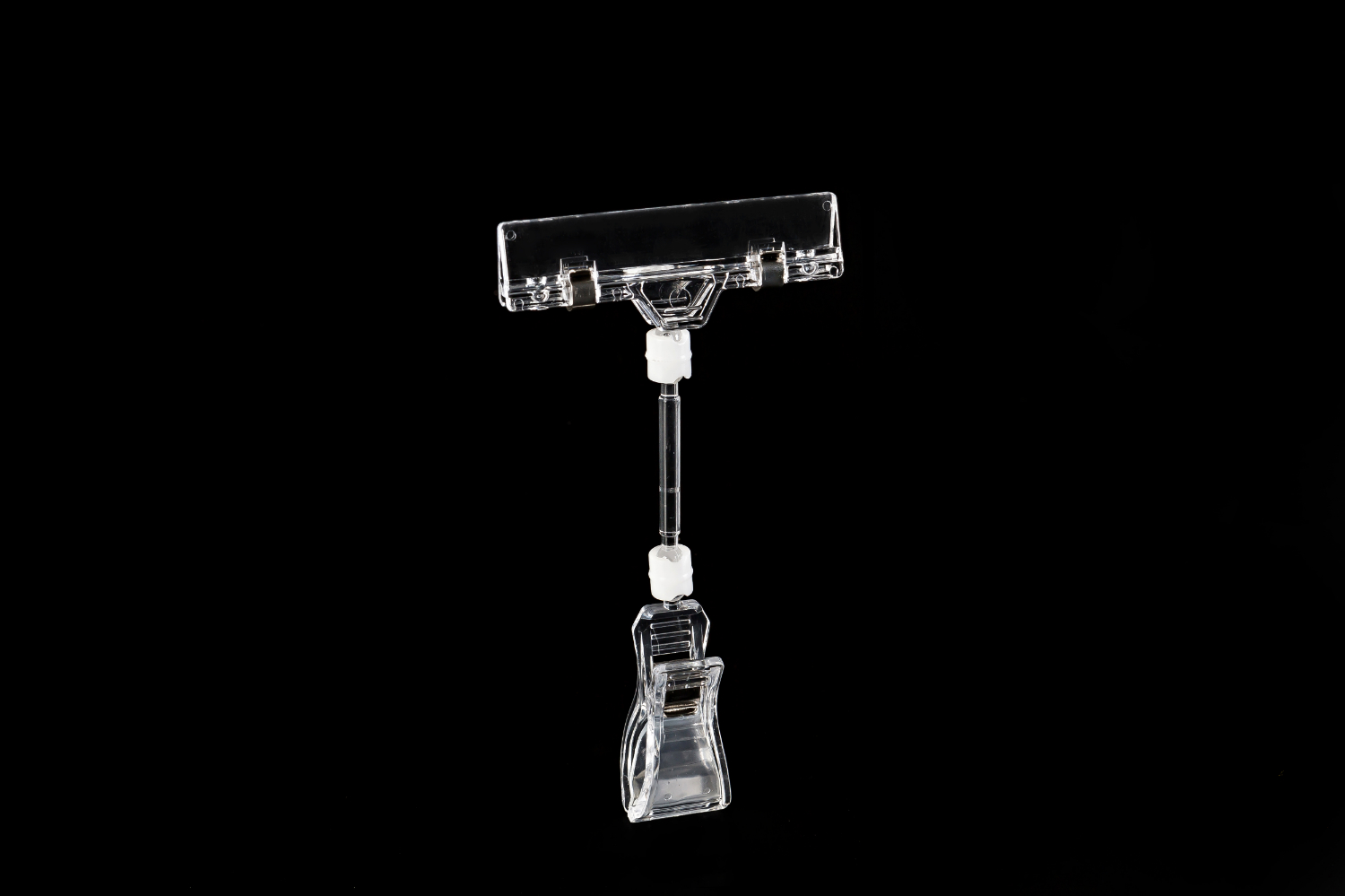 Pop Rotatie Clear Prijskaartje Houder Met Draaibare Clip: B2