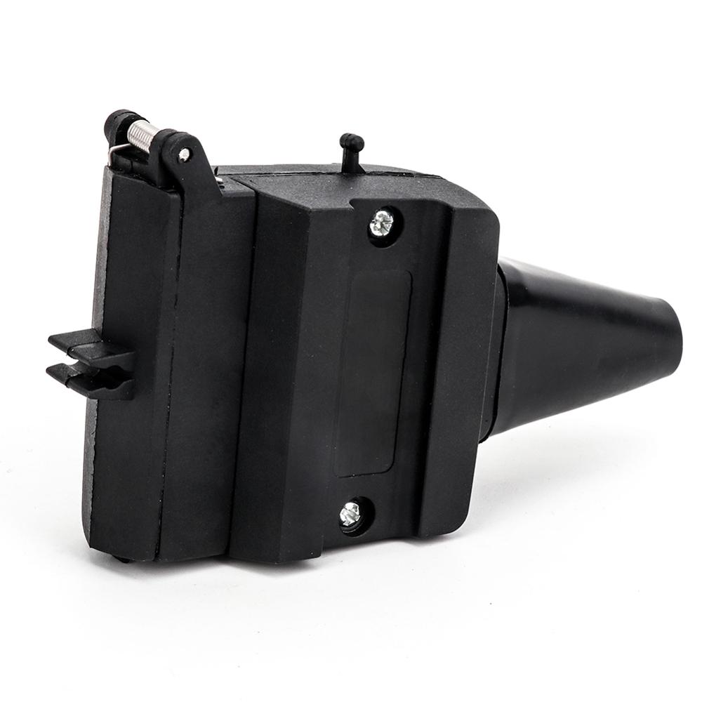 Remolque de 12 Pines de Tirol, enchufe macho T25488P3 plano, adaptador australiano de 12V con conector de pantalla de luz de señal de vaina de PVC,
