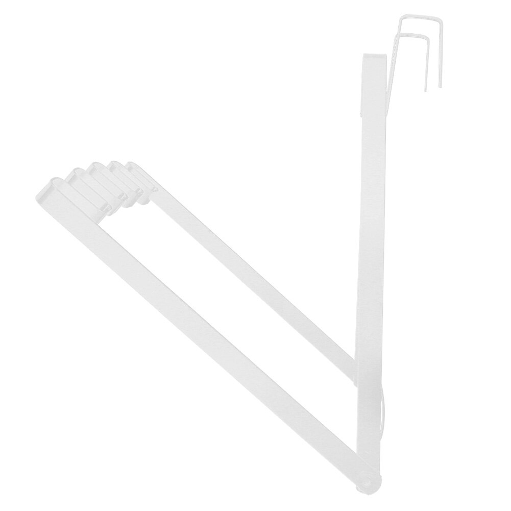 Hangable kitchen home door back cabinet trash can bracket garbage bag hanging storage rack