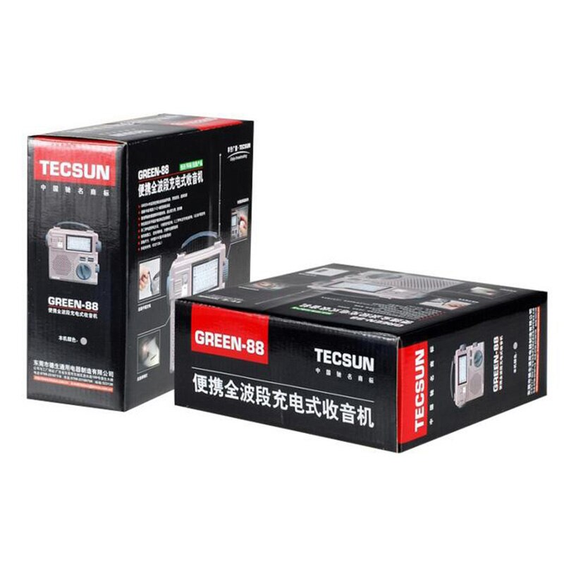 Récepteur Radio TECSUN GR-88P Mini Avec Dynamo - AM, FM, SW, SSB