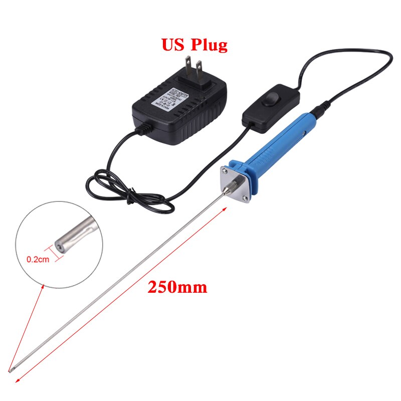 15W 25CM Foam Cutter Pen 110V-240V Stainless steel Electric Foam Polystyrene Cutting Machine DIY Cutting Tool: US Plug
