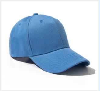 Solid Color Baseball Cap Summer Outdoor Sports Cap Tennis High Pony Tail Cap Unisex Hip-hop Rebound Cap Beach Vacation Sun Hat: Sky blue