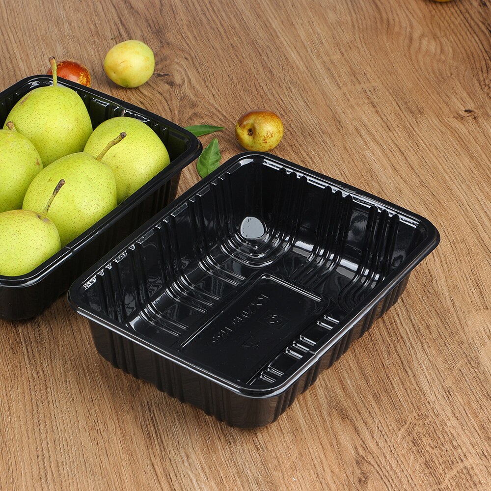 Dispos Plastic Frozen Supermarket Poultri Packag Disposable Food Packing Tray