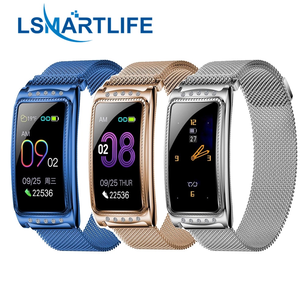 F28 Relogio Smart Horloge Vrouwen Bloeddruk Mode Fitness Tracker Gezondheid Polsband Smartwatch Feminino Voor Android Ios