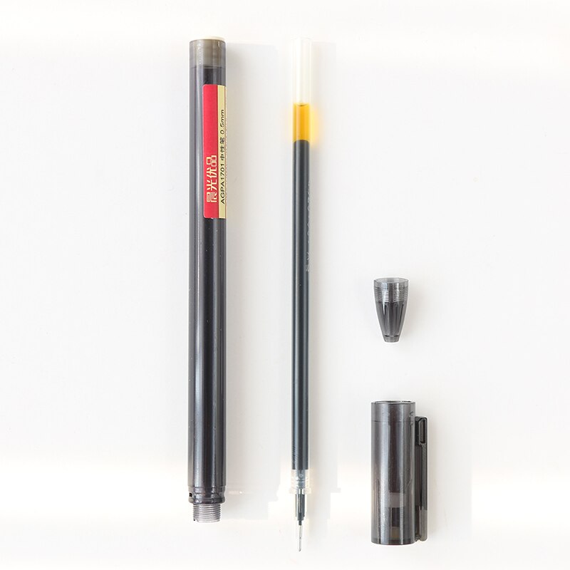 Schreibwaren reine farbe transparent gefrostet Bar neutral stift Schüler büro unterschrift Prüfung stift schwarz verrotten blau drei farben 0,5mm