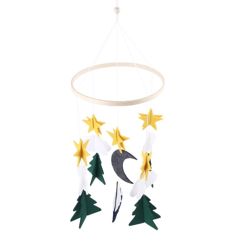 Baby Toddler Rattles Mobile Toys Crib Toy Bed Hanging for Baby Newborn Kids Crib Bed Bell Carousel Cots Handmade Room Decoration: 4