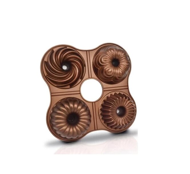 Cake Mold pan granite Galaxy 4 Piece Casting Cake Mold Ovenware Kitchenware Fireproof Non Stick: 1