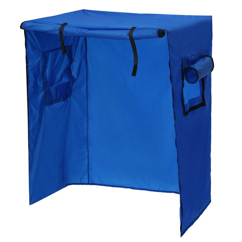 Funda protectora para jaula de pájaros y loros, bolsa protectora para atrapasemillas, resistente al agua, ligera, protección TP899: blue