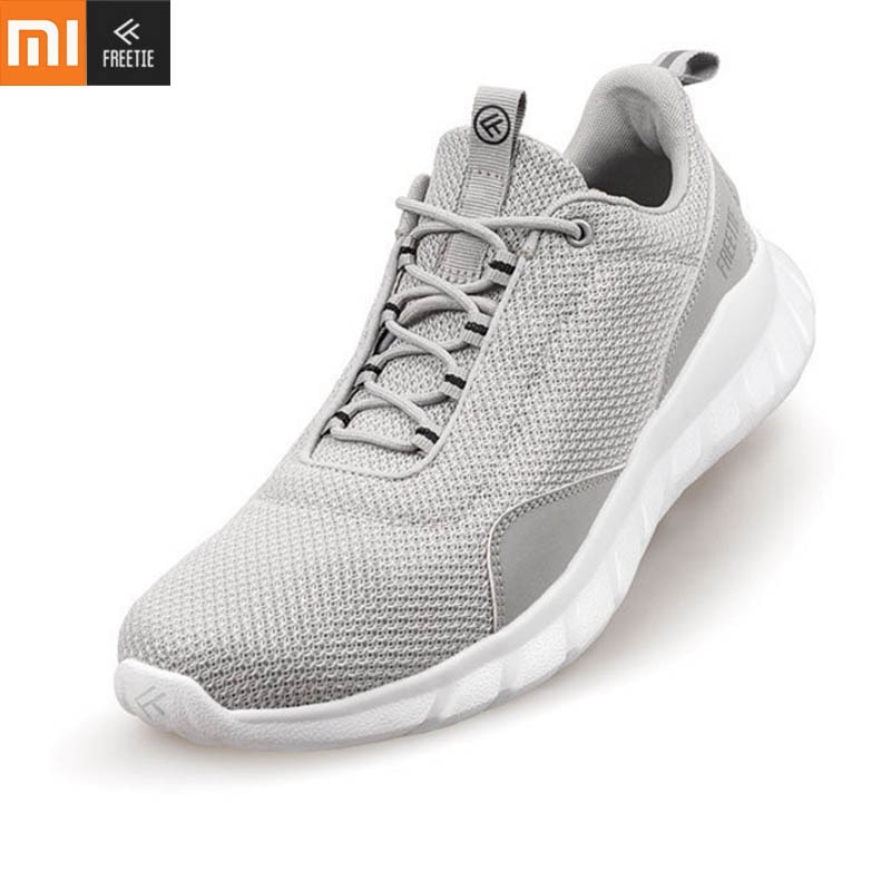 Xiaomi Original FREETIE Sport Shoes Lightweight Ventilate Elastic Knitting Shoes Breathable Refreshing City Running Sneaker shoe