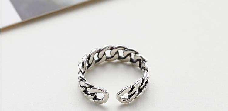 JIANERY Punk Vintage argent couleur creux anneaux pour femmes hommes bagues de fiançailles filles fête Anillos