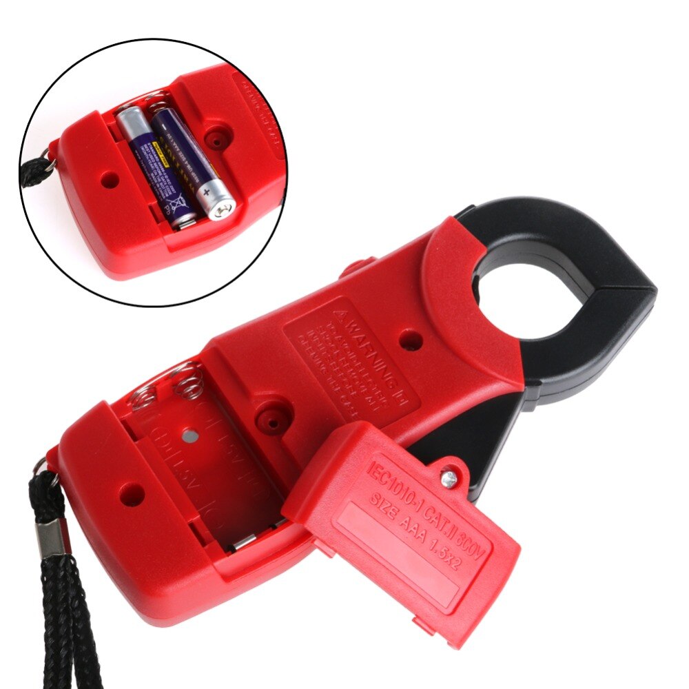 Digital Clamp Multimeter AC DC Voltmeter Ammeter LCD Ohmmeter Volt Tester Meter