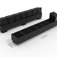 Pg -sw079 cd aufbewahrungshalterung für nintendo switch-spieldiscs, aufbewahrungsbox für switch-kassetten mit 35 discs