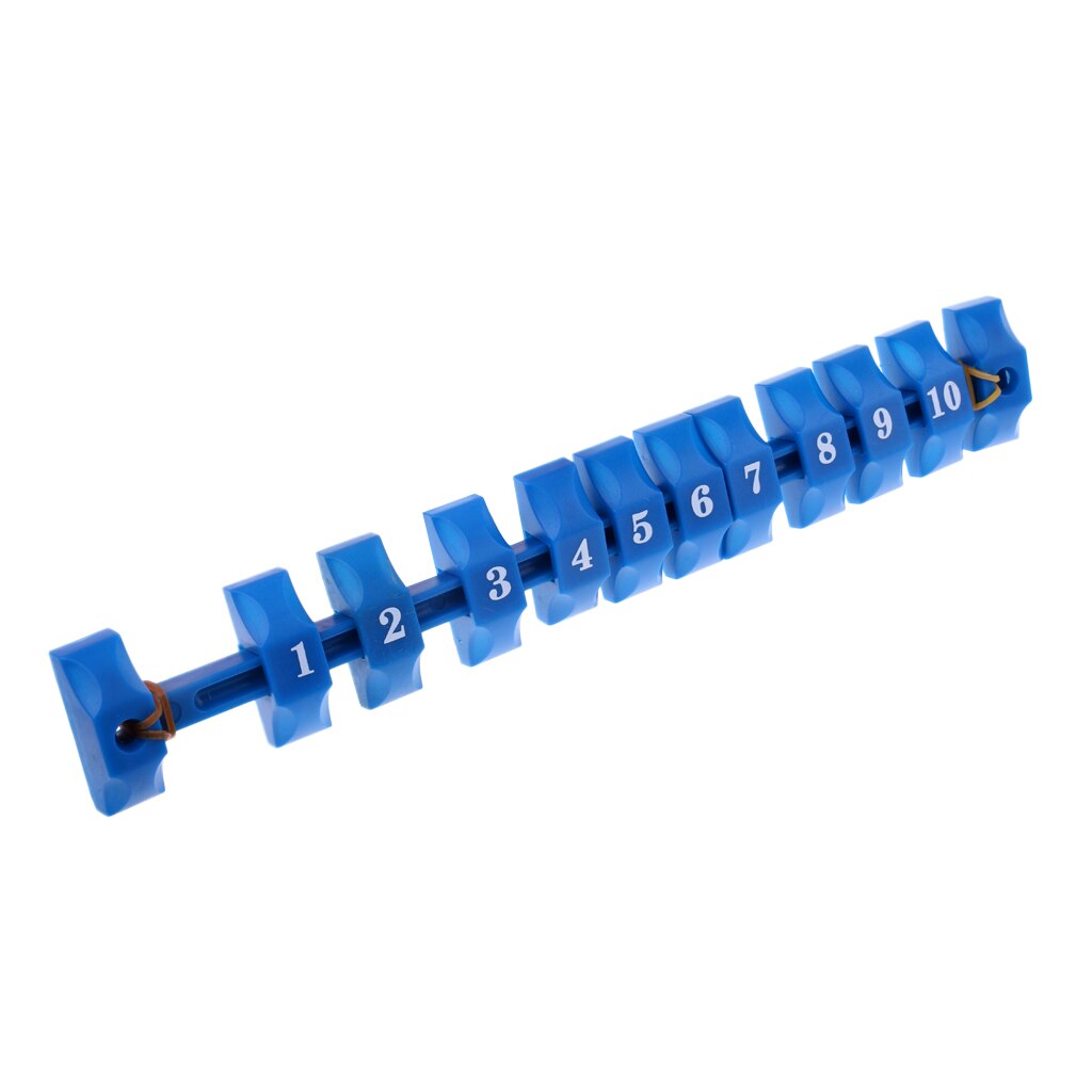 Unidades de puntuación de futbolín, marcadores de mesa, 4 colores: Azul