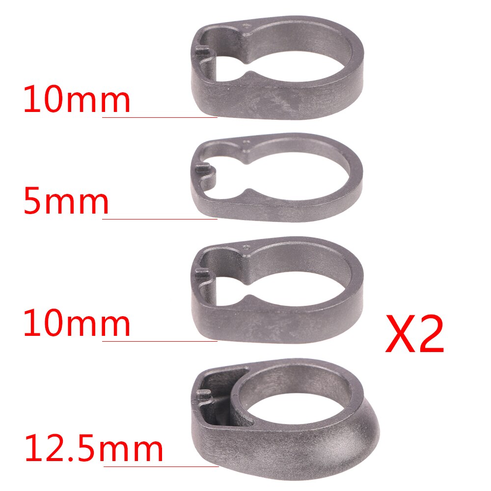 Aerodynamisk cykel spacer road mtb cykel integrerad aero för 28.6mm 1 1/8 " cykelstyrstam användning: H100 2 uppsättning