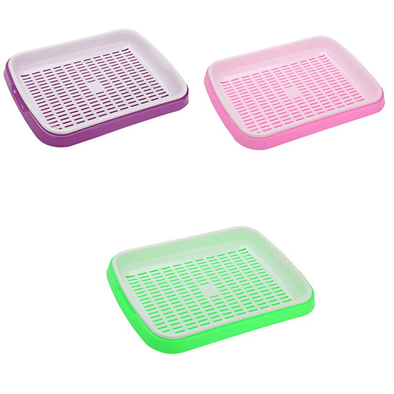 Bean Sprouts Hydroponic Double Layer Tray Growing Vegetables Seedlings Garden Nursery Pots Tray Planting Sprouts Starter Tray