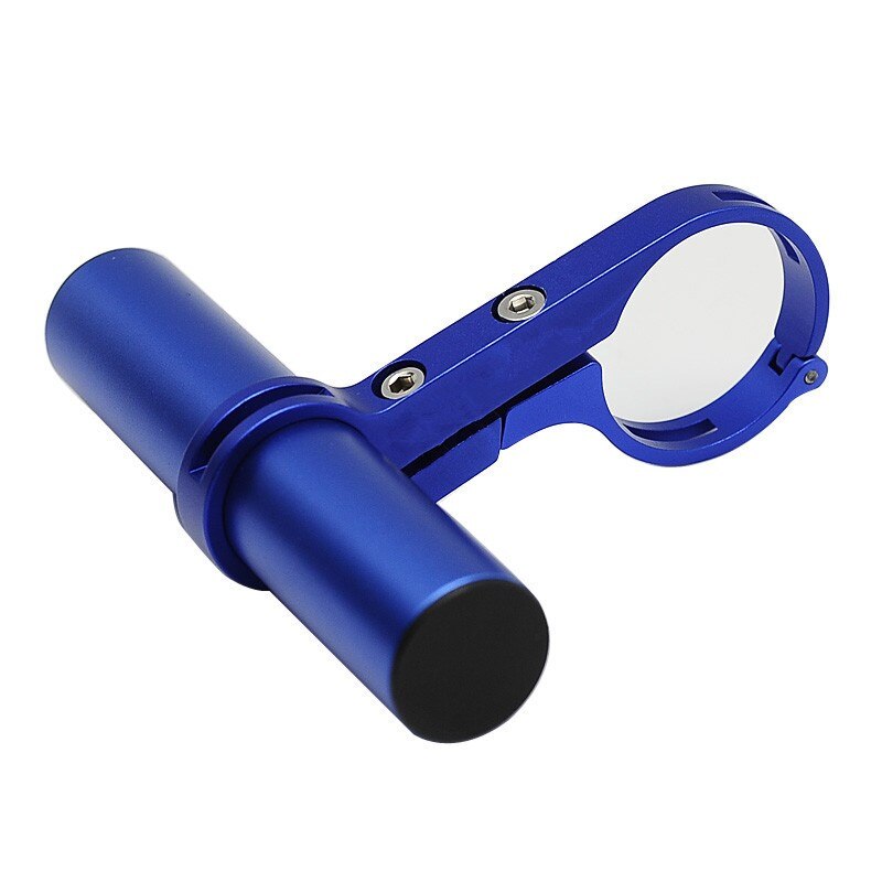 10Cm Fietsstuur Mount Extender Mountain Mtb Bike Fietsen Snelheidsmeter Koplamp Beugel Lamp Zaklamp Houder Accessorie: Blue