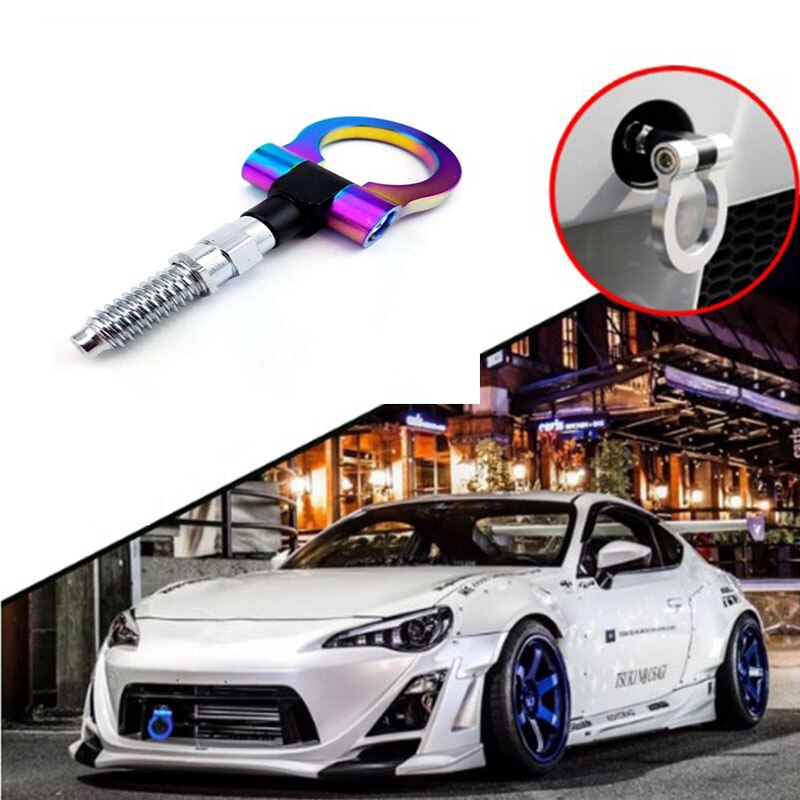 Automobile car tow coupler universal color tow coupler front and rear