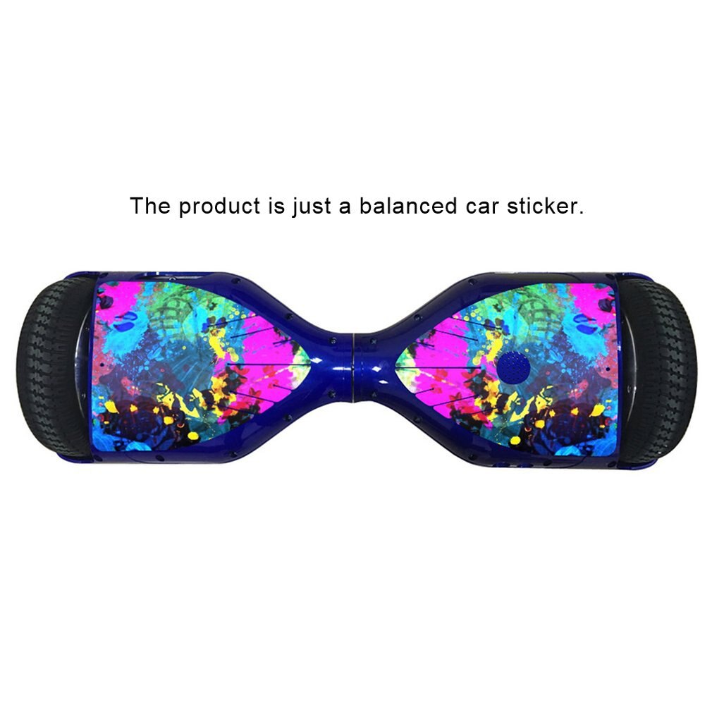 autocollant protecteur de peau de vinyle pour 6.5in auto équilibrage conseil Scooter Hoverboard autocollant 2 roues électrique balance voiture Film