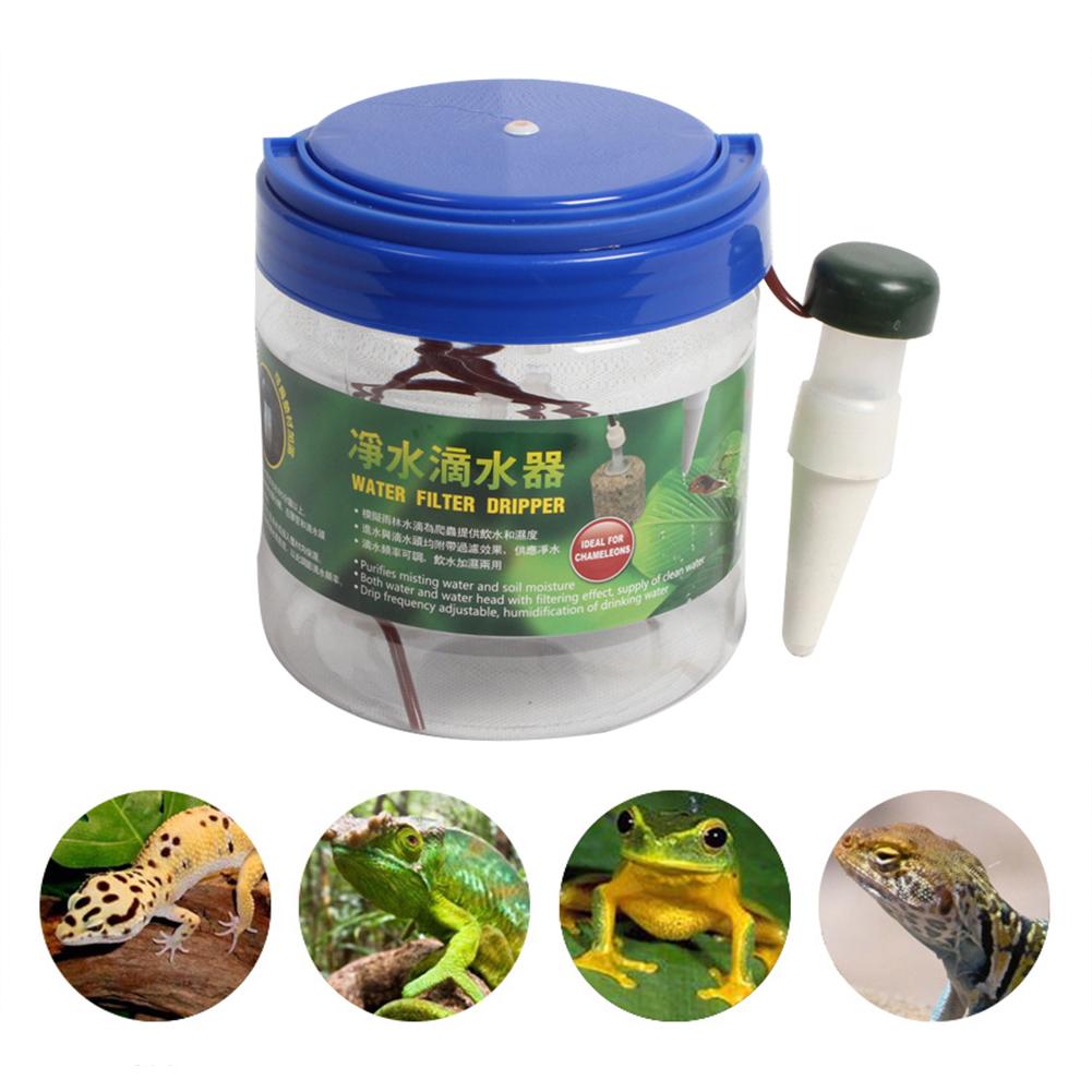 Abreuvoir caméléon pour forêt tropicale, cylindre humidificateur pour reptiles, arrosage automatique pour fleurs