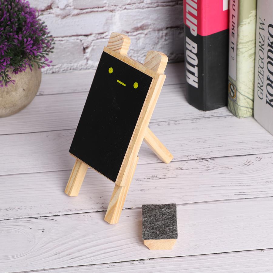 3 stk rektangel tavle tavle sæde stativ opslagstavle etiketter navneplader stedholder bryllup bord fest indretning