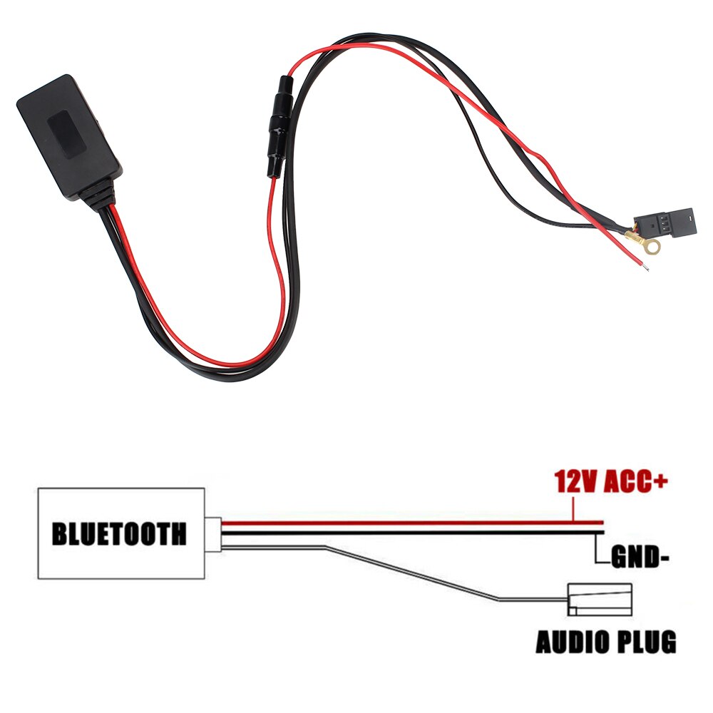 Adaptateur Audio Radio Bluetooth pour BMW BM54 E39 E46 E38 E53 X5 AUX IN, Kit de voiture, Module Bluetooth à 3 broches