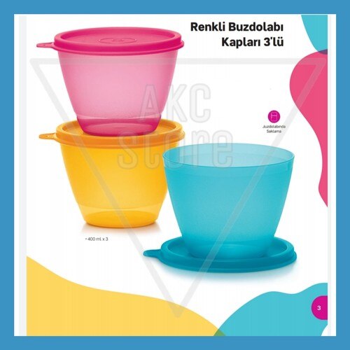 Tupperware Color Refrigerator Container – Vicedeal