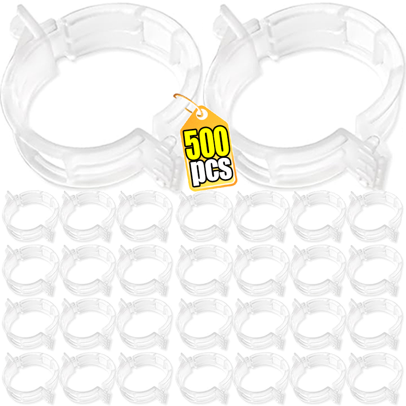 Clips de Support en plastique pour plantes, légumes, tomates, raisin, vigne, cerclage, boucle, Clip réutilisable, fournitures de jardin,