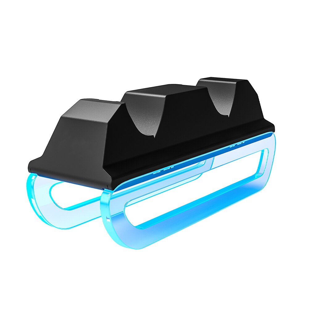 Abs-adapter mit hoher ladegeschwindigkeit, led-anzeige, tragbar, rutschfest, für den schreibtisch, geeignet für  ps5 controller, geeignet für zuhause und büro