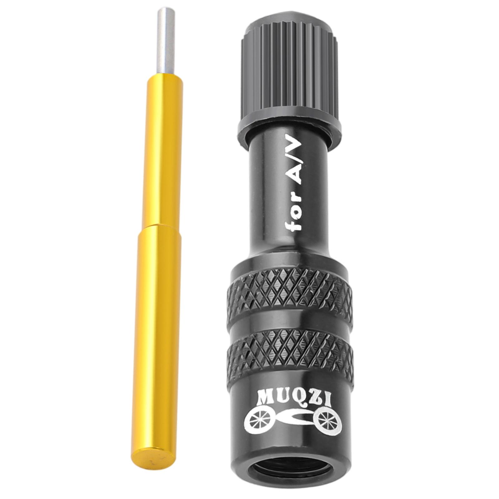 Fiets Voorvork Valve Adapter Converter Mtb Downhill Fiets Fietsen Onderdelen: Black