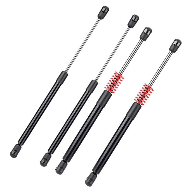 2 Pair Hydraulic Rods for Tesla Model 3: 1 Pair Automatic Trunk Lift Supports Rear Trunk Struts Spring & 1 Pair Front Lift Hood
