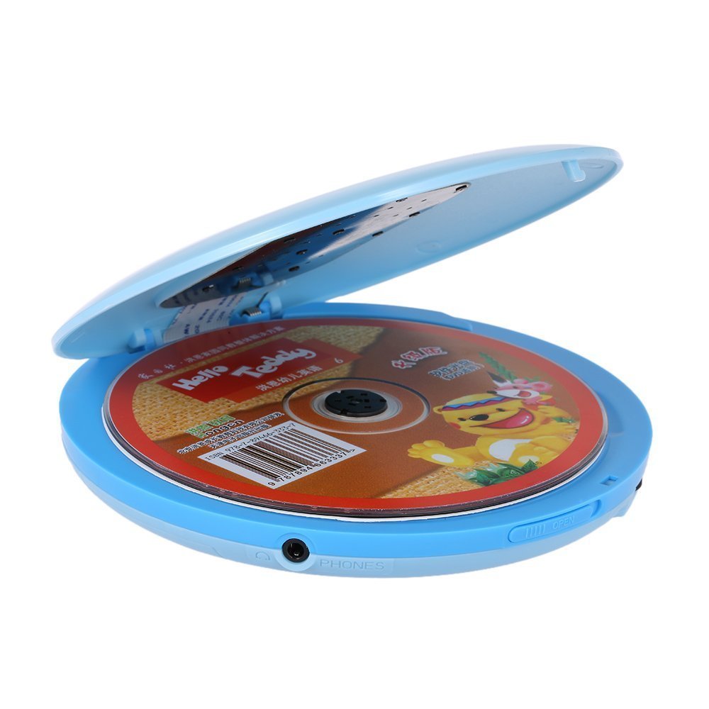 Portable Compact CD Player Support CD-R/CD-RW/MP3, Compact Disc CD Players With LCD Display, Electronic Skip Protection Shock