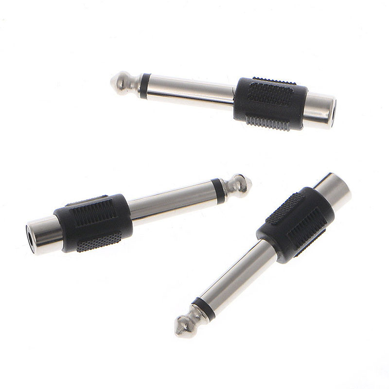 10 Stück schnallen-Buchse auf 6,35 mm 1/4 Zoll Mono-Stecker Audio--Adapter-Anschluss: Ursprünglich Titel