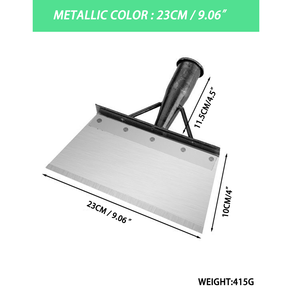 Garden Cleaning Spade Knife Made of Manganese Steel Ideal for Removing Weeds Moss Water Stains and Other Gardening Tasks: Ivory