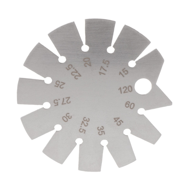 Stainless Steel Bevel Gauge Angle Protractor Range 15-120Degree Gage Tools