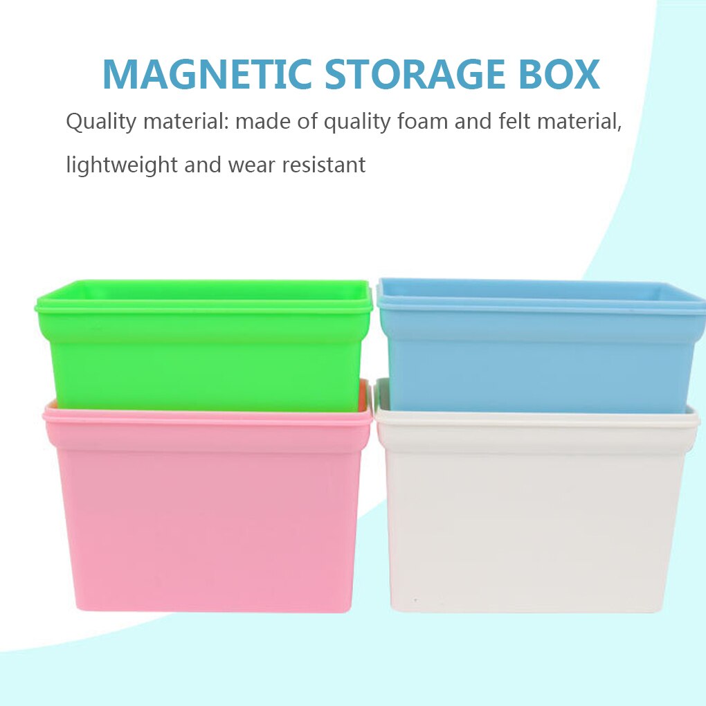 Magnetic Marker Holder Multipurpose Stationery Cases Holding Containers Storage Container for Meeting Room Office Classroom Use