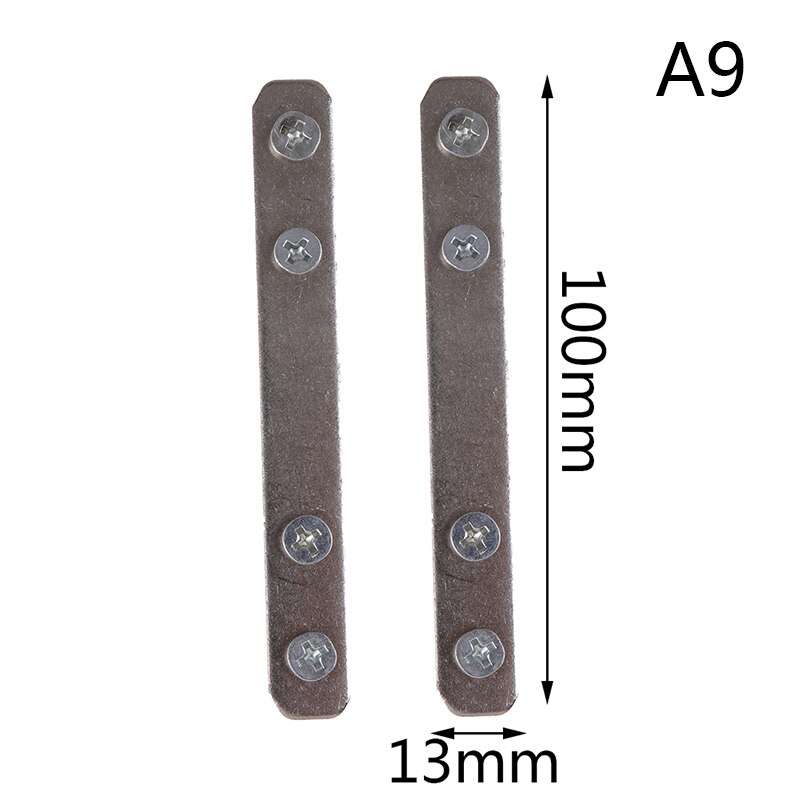 2 kpl verhokiskon liitin splicer alumiiniseos verholiitin: I