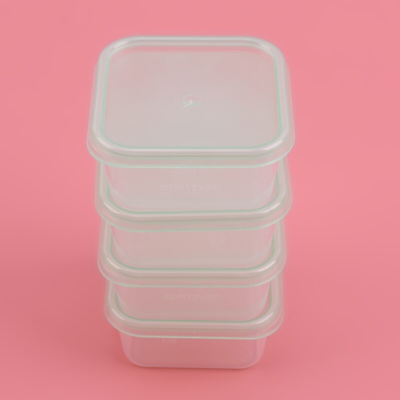 4pcs Baby Food Boxes Kids Snack Container Mini Portable Crisper Sealed Box Born Baby Food Container Baby Food Snack Storage Box