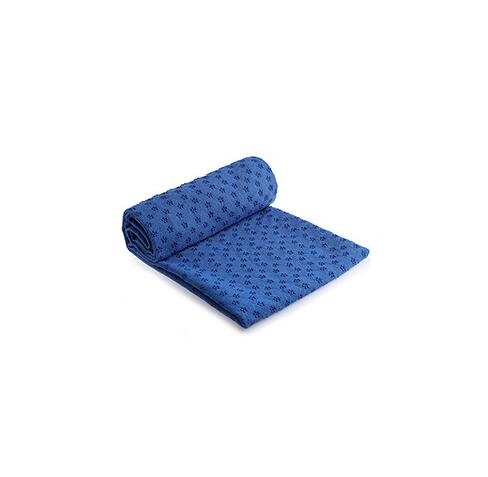 Tappetino Yoga Hewolf - 183cm x 61cm - Fibra Ultrafine e Gel di Silice - Coperta Antiscivolo per Allenamento - Borsa Gratis Inclusa: Blu