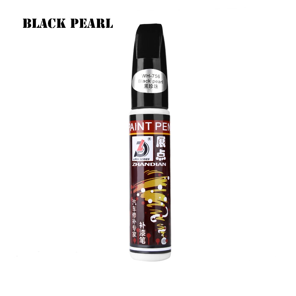 1PC samochodów Touch Up Pen naprawa zarysowań samochodowych Nick pisak do usuwania samochodów Auto Coat Scratch wyczyść naprawa marker z farbą Touch Up Remover: Black Pearl
