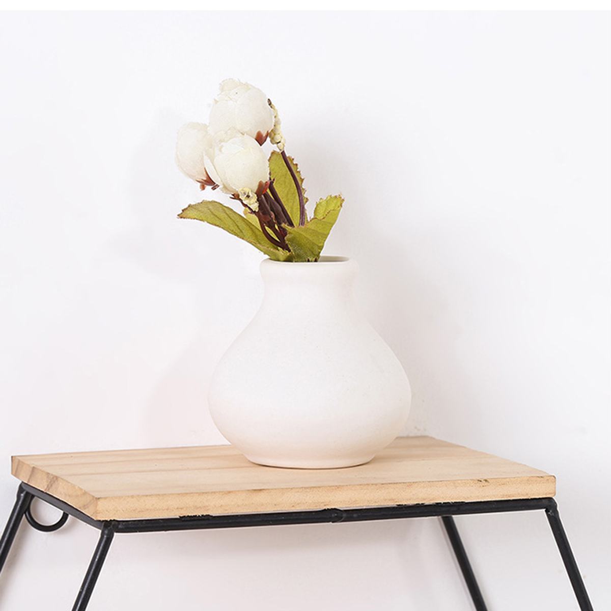 Estante de pared de Metal de estilo nórdico estante de almacenamiento montado, organizador decorativo, maceta, artesanía, decoración para el hogar y el baño