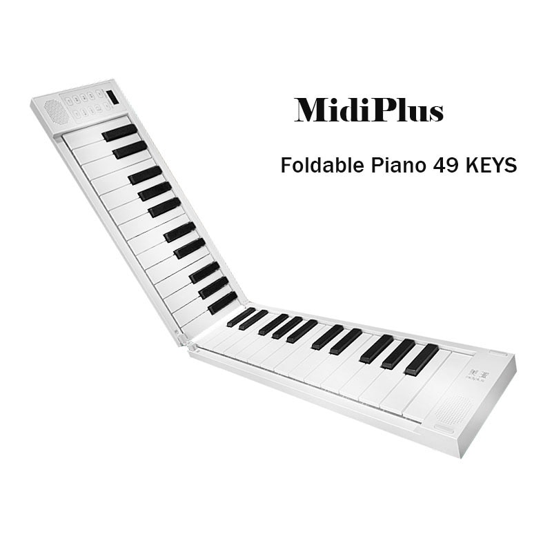 MIDI keyboards 49 Keys Portable hand-rolled piano folding adult practice portable electronic piano for beginners