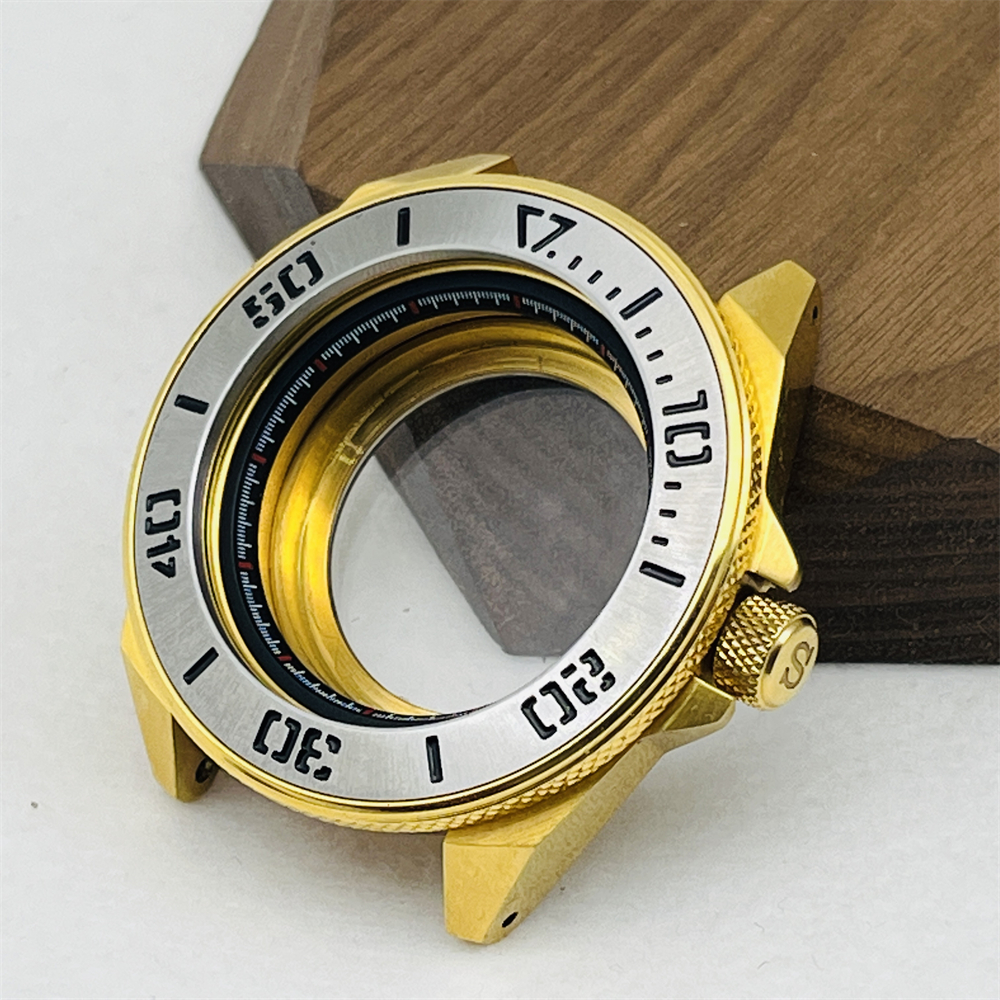 41x32mm Samurai Watch Bezel Insert Fit For LX SNR025 SNR027 Samurai King Watch Cases NH35 Case Stainless steel bezel insert Ring